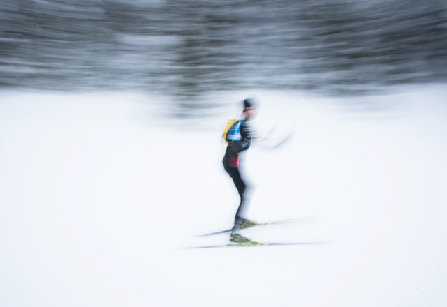 En utøver på langrenn.