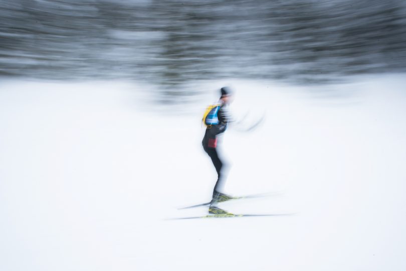 En utøver på langrenn.